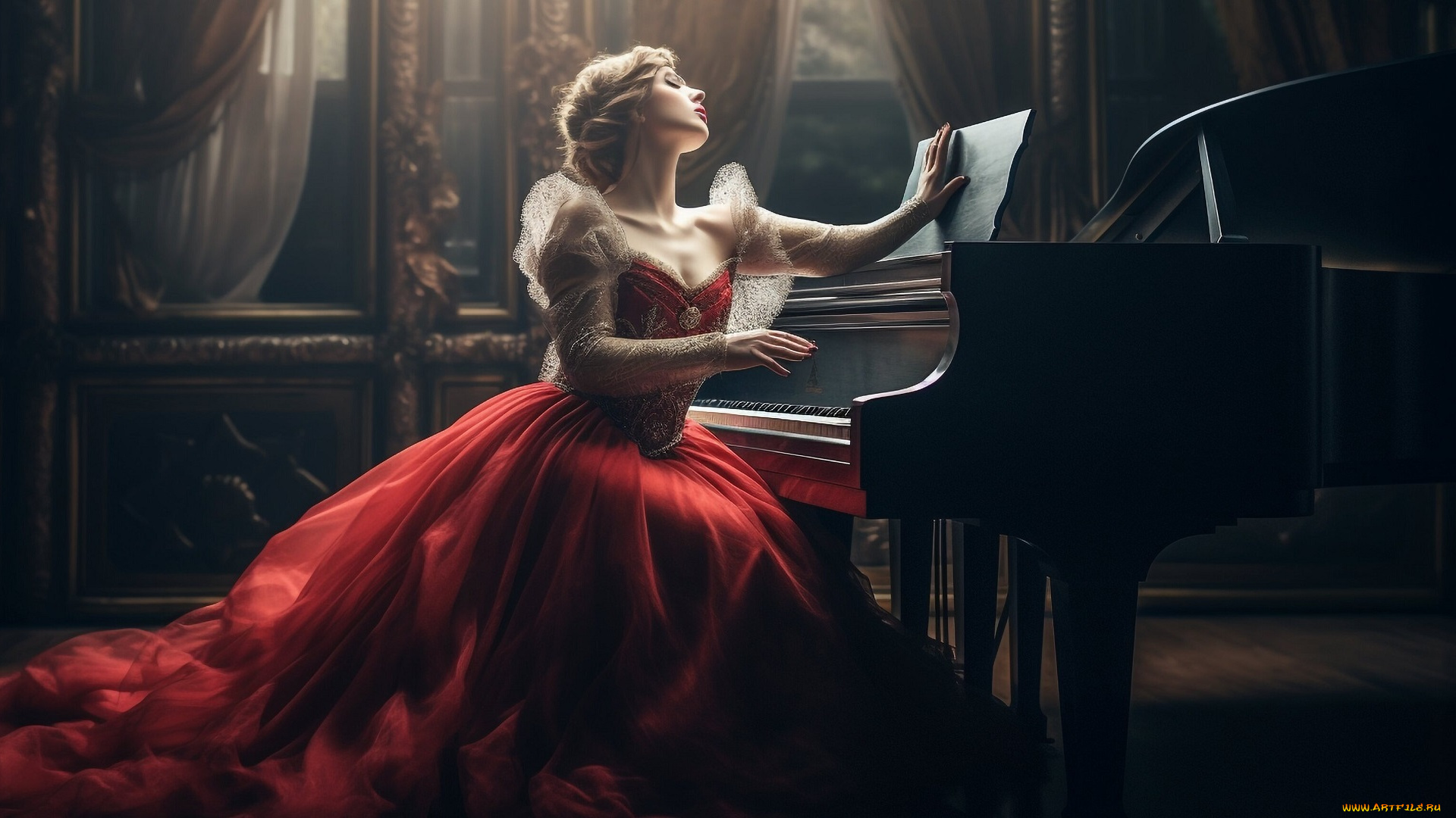 комп, , дизайн, разное, компьютерный, дизайн, девушка