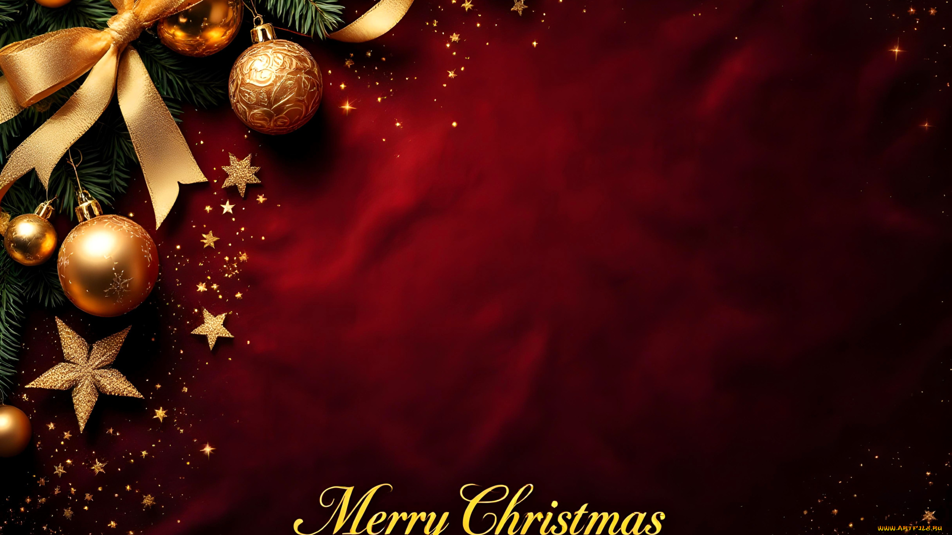 праздничные, украшения, ёлка, ветки, бант