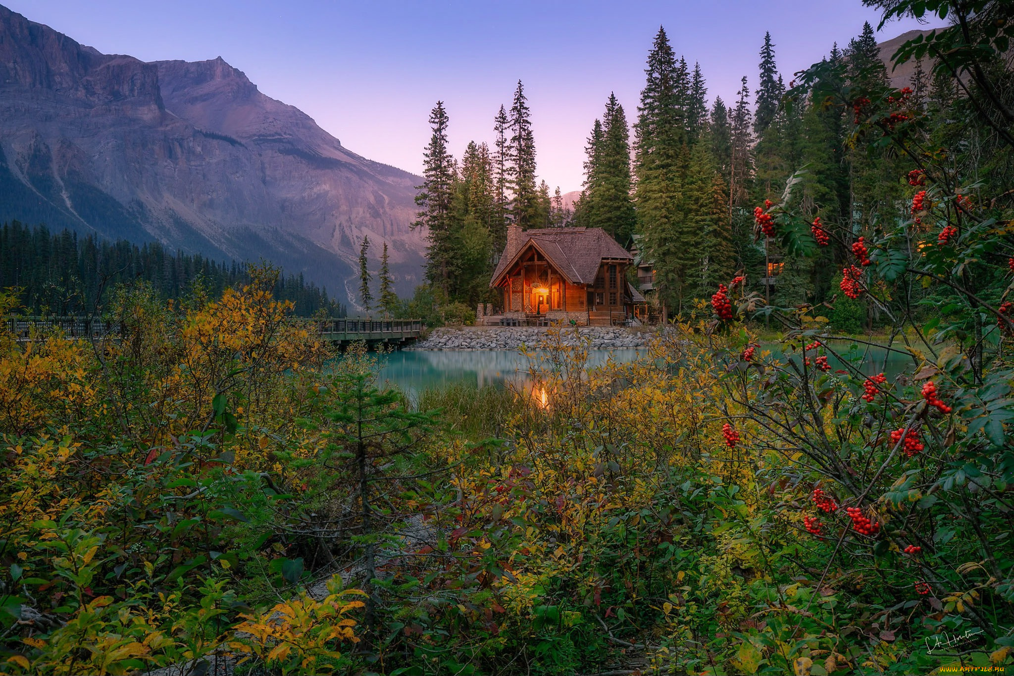 emerald, lake, yoho, national, park, british, columbia, города, -, здания, , дома, emerald, lake, yoho, national, park, british, columbia