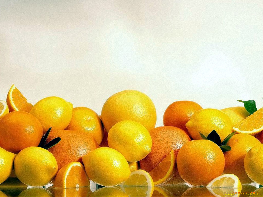 еда, цитрусы