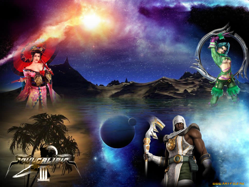 sayl, видео, игры, soulcalibur, iii