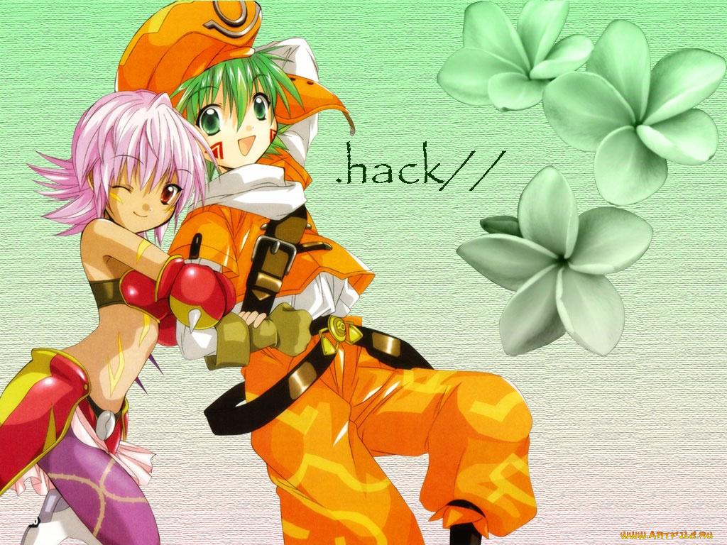 аниме, hack, sign