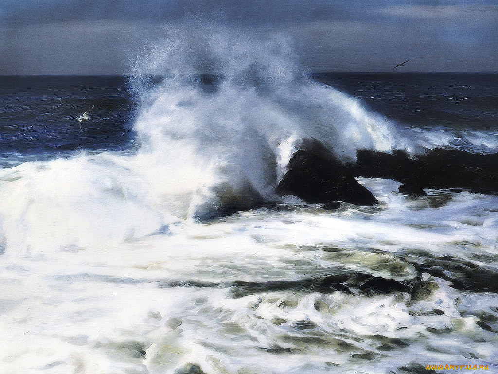 рисованные, природа