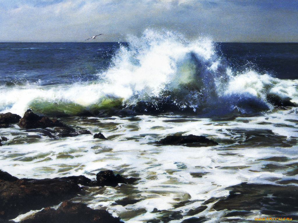 рисованные, природа