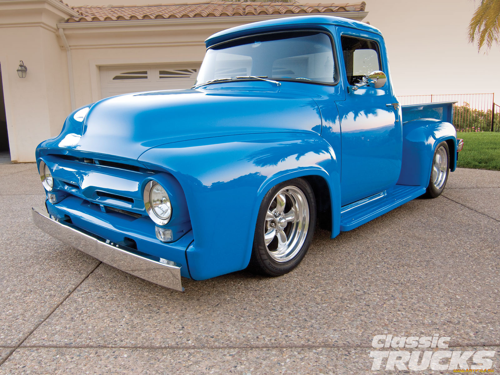 1956, ford, f100, автомобили, custom, pick, up