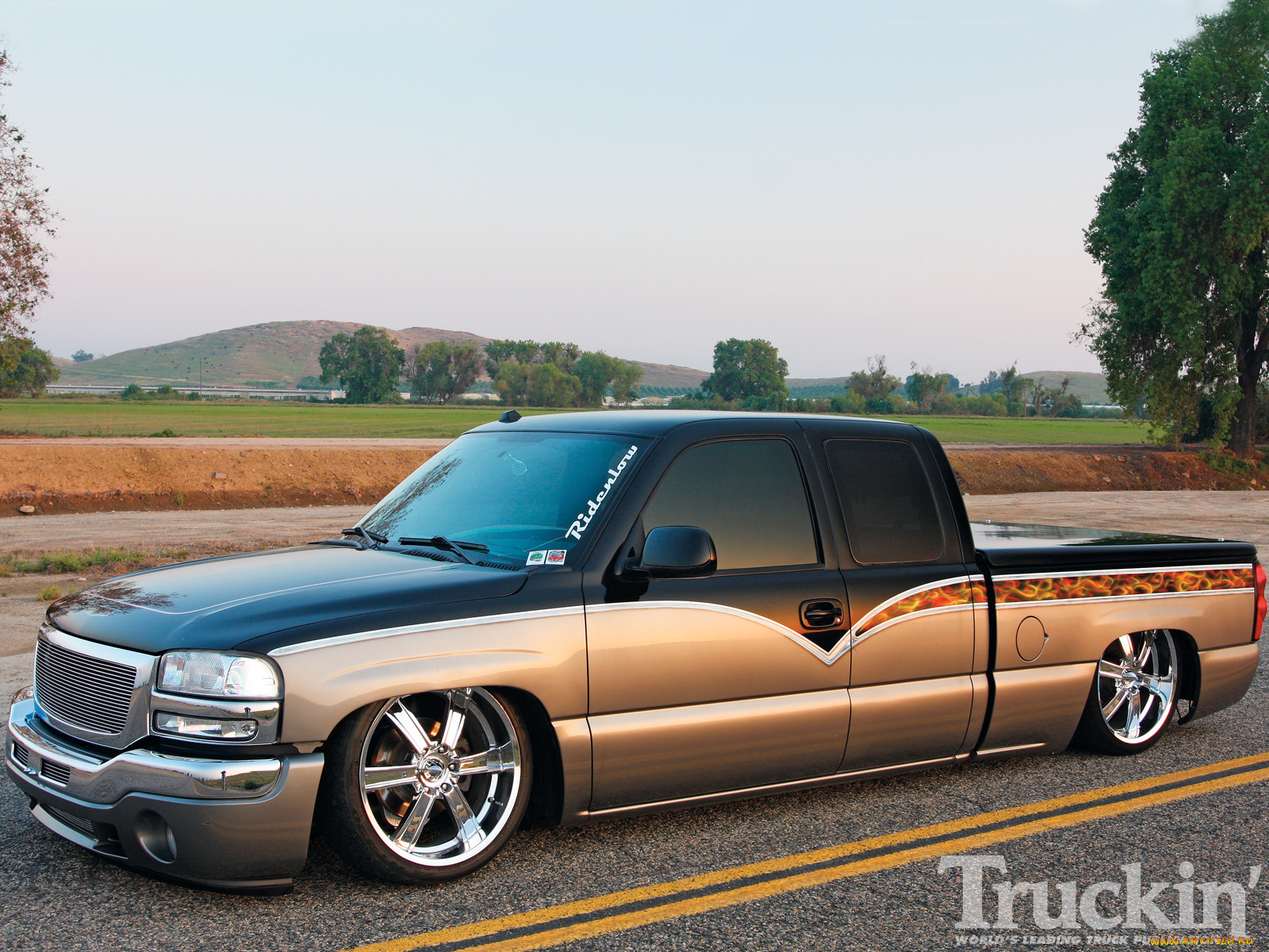 2005, gmc, sierra, автомобили, custom, pick, up