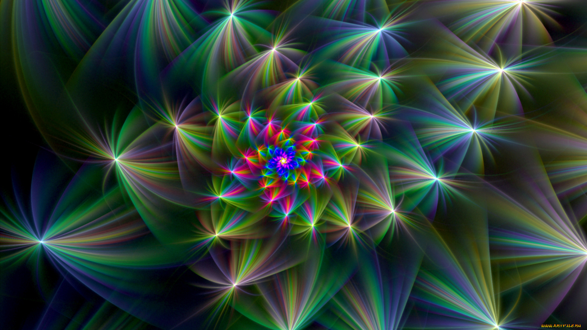 3д, графика, fractal, фракталы, фрактал, узор, фон