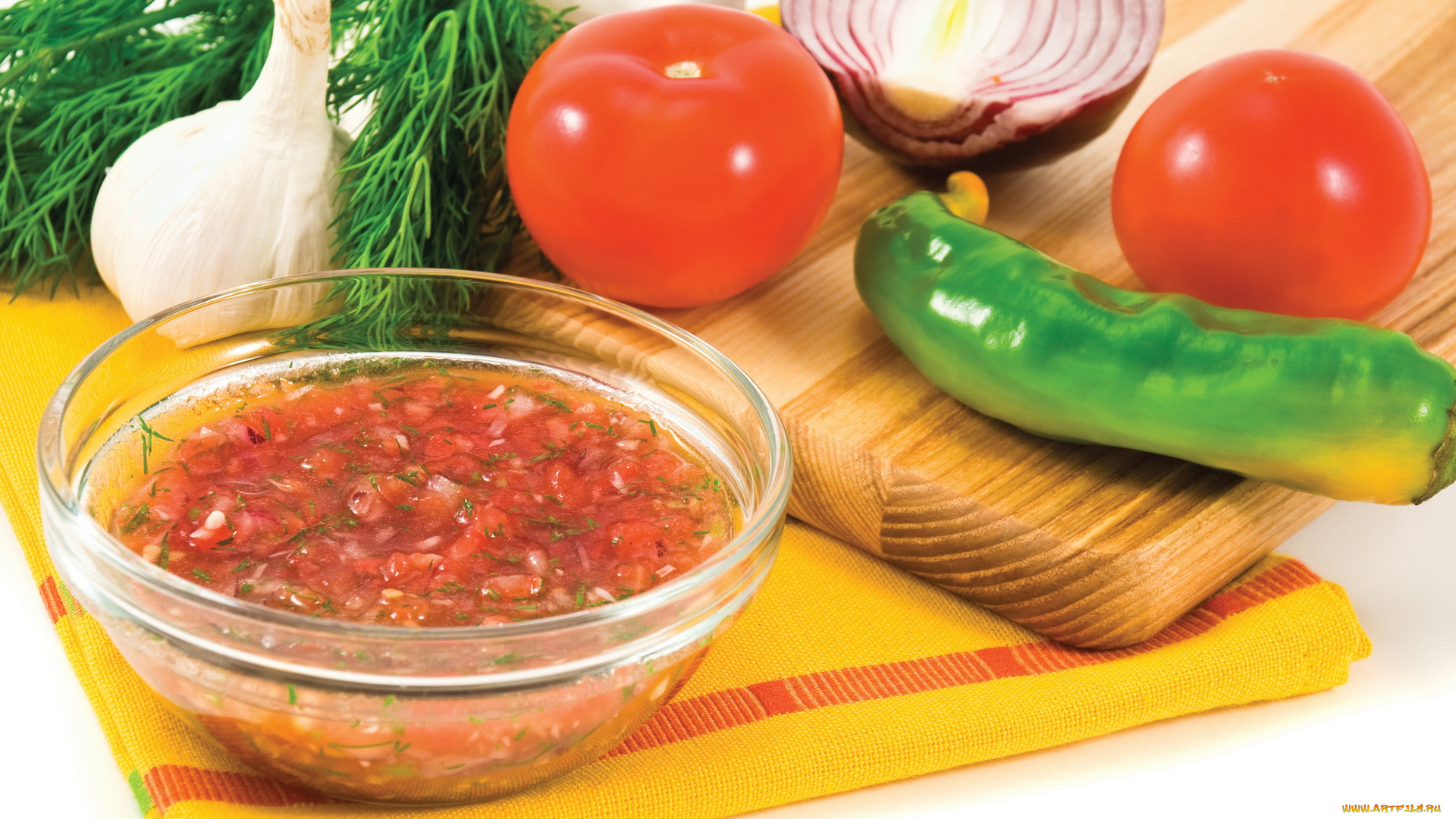 еда, овощи, помидоры, перец, лук, соус, чеснок, томаты