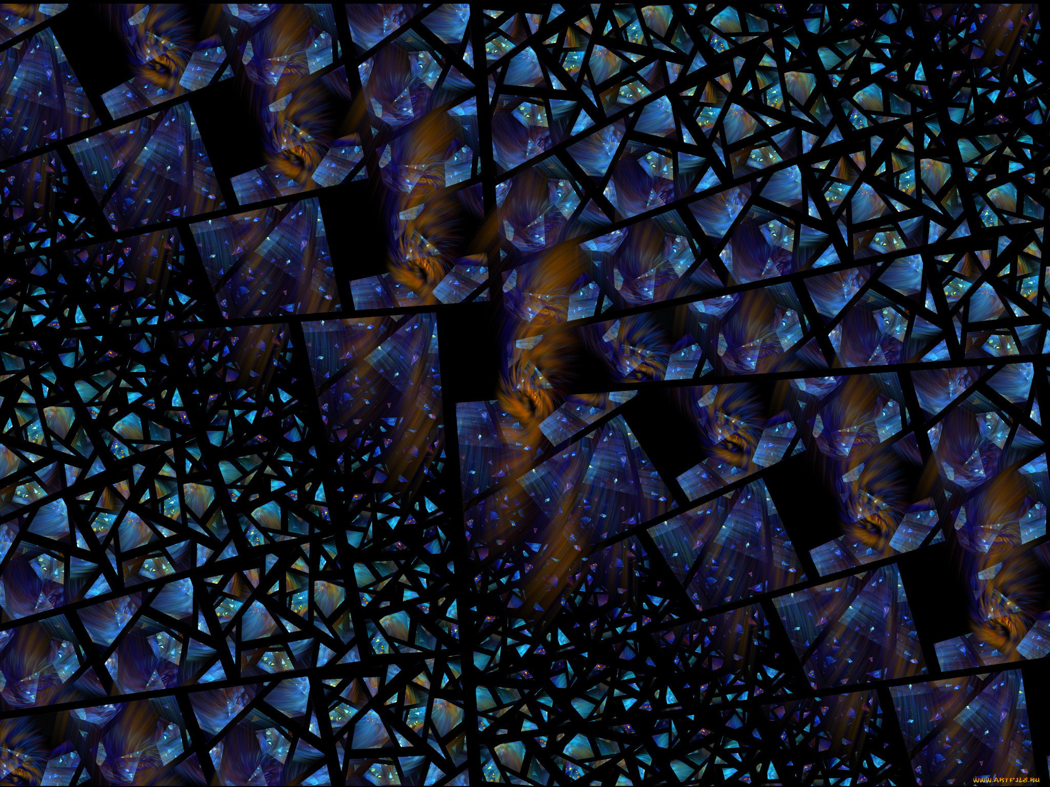 3д, графика, abstract, абстракции, фон, фрактал, узор