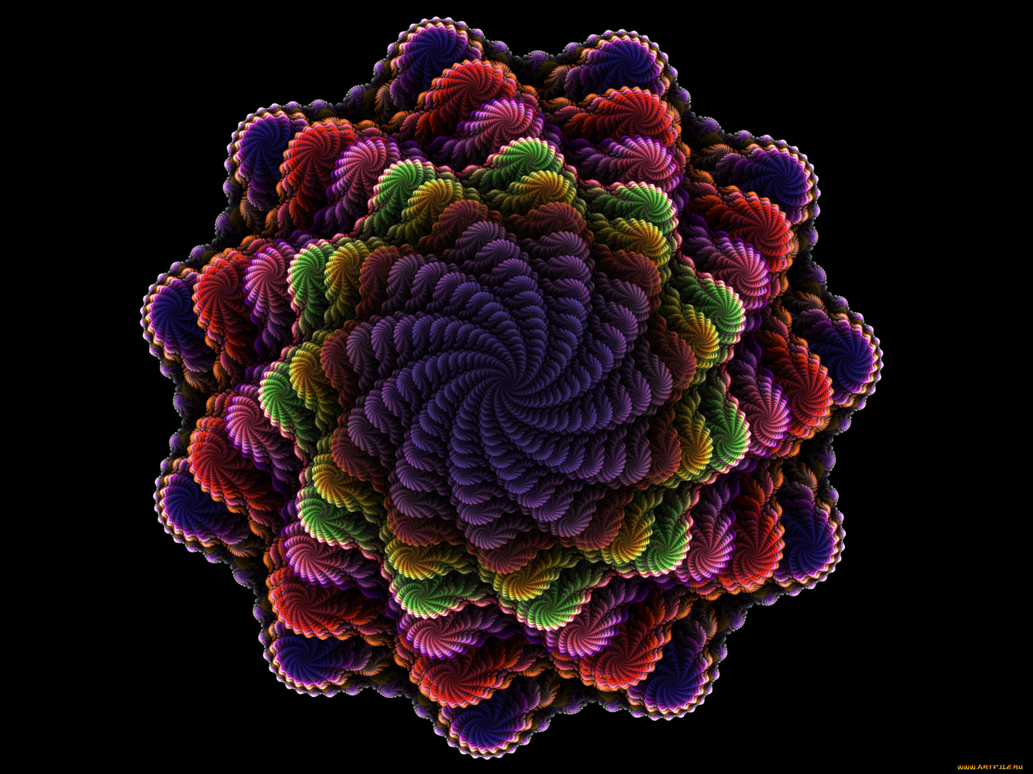 3д, графика, fractal, фракталы, фон, фрактал