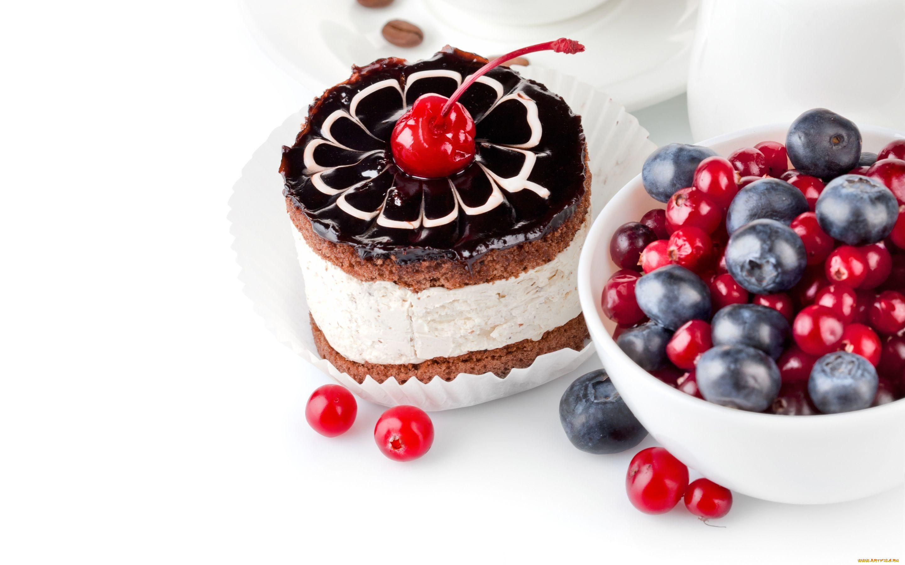 еда, пирожные, кексы, печенье, ягоды, пирожное