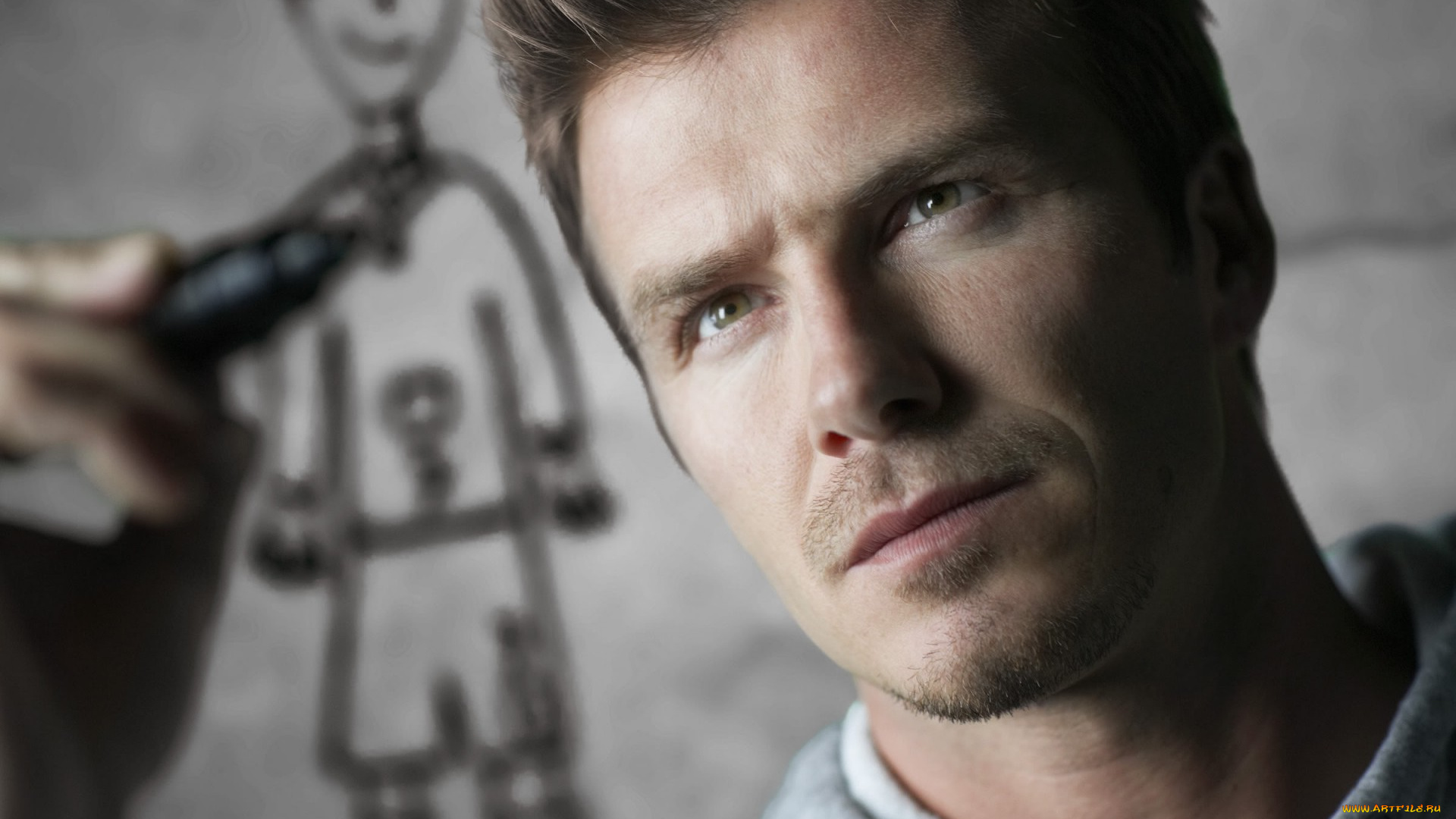 david, beckham, мужчины, взгляд, сосредоточенность, дэвид, бекхэм