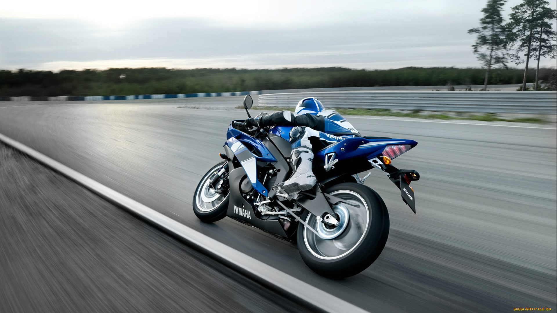 спорт, мотоспорт, yamaha, r6, гонка, трек