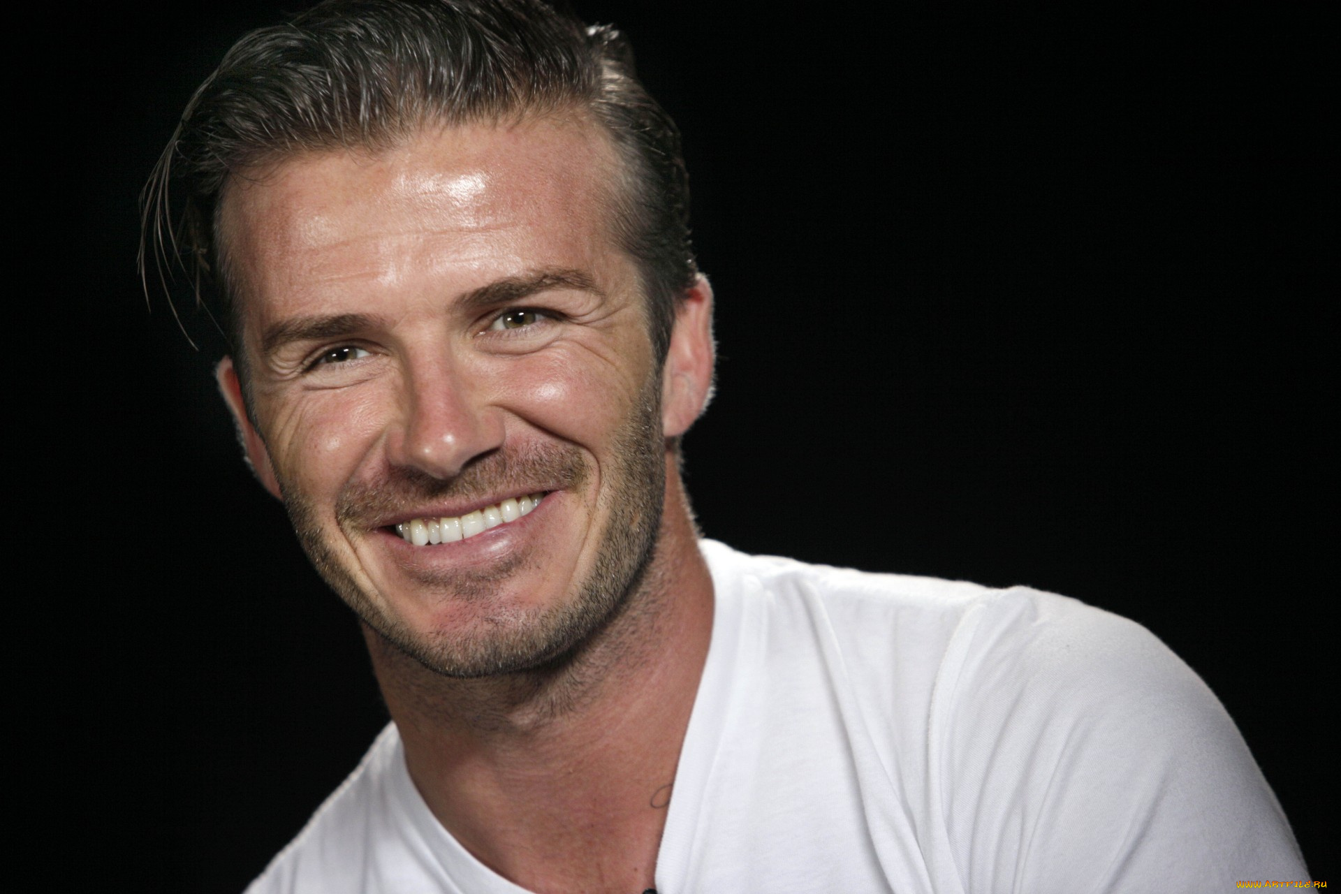 david, beckham, мужчины, лицо, взгляд, улыбка