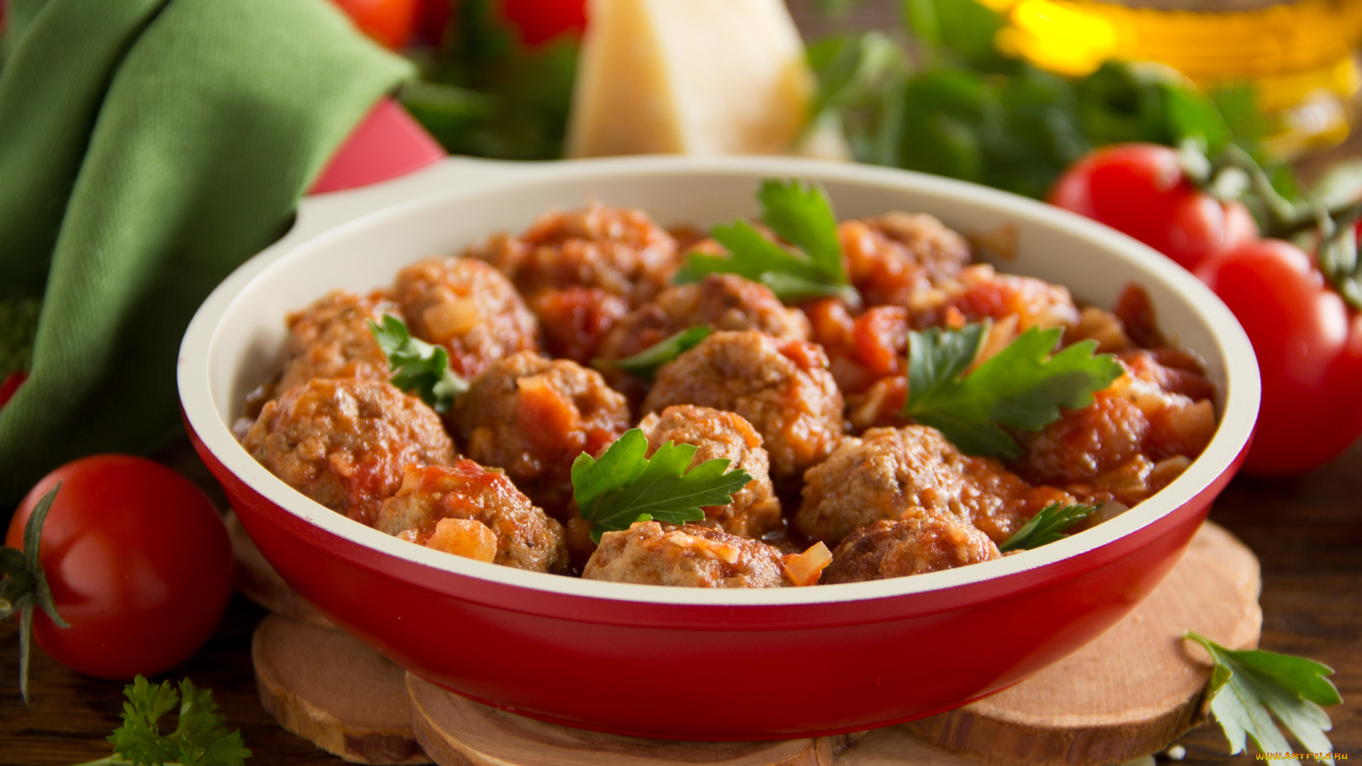 еда, мясные, блюда, тефтели