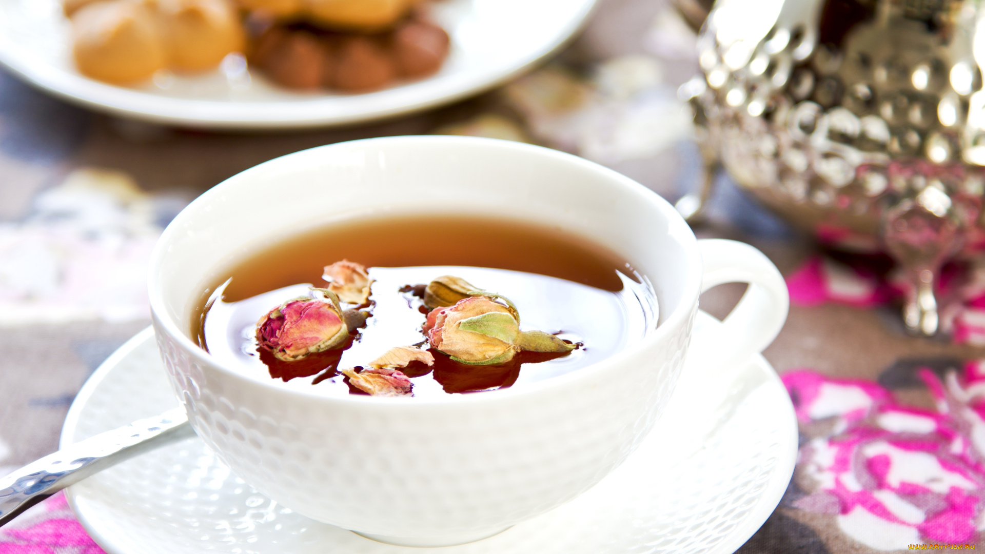 еда, напитки, , Чай, бутоны, чашка