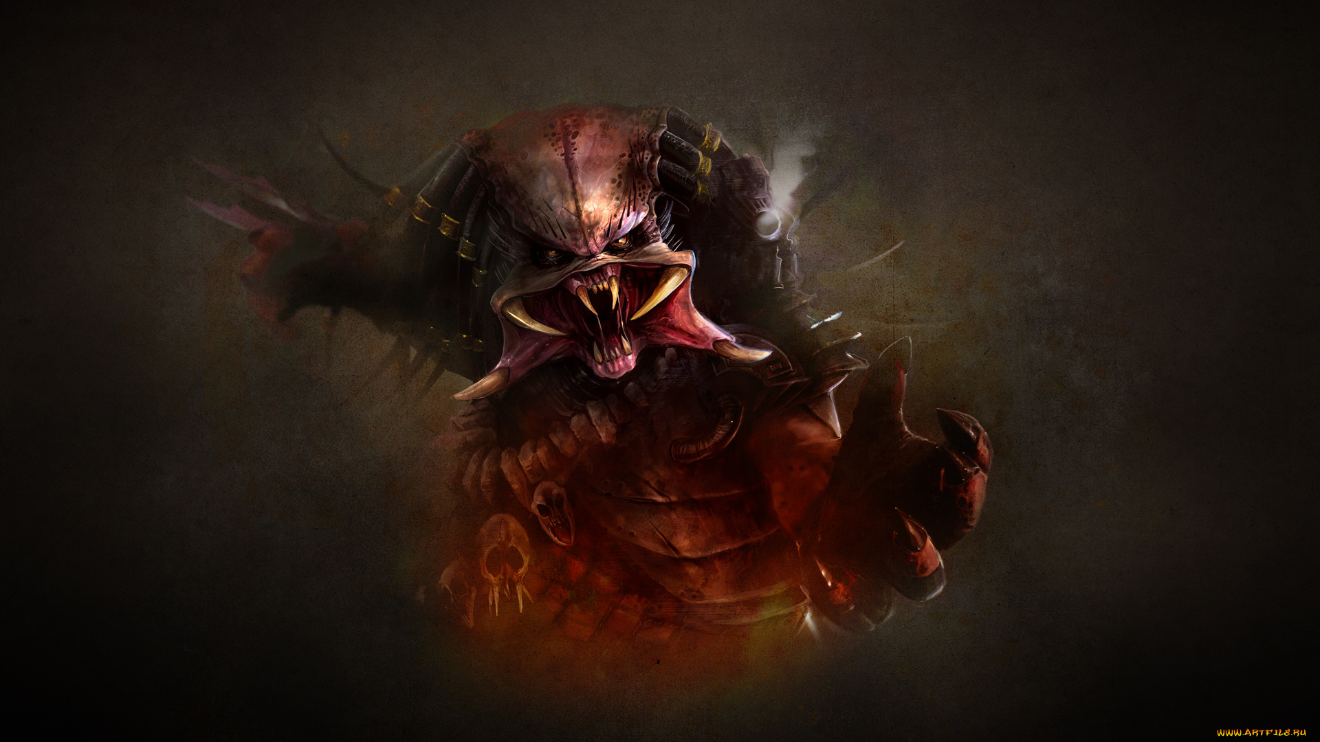 хищник, фэнтези, существа, пришелец, alien, чужой, инопланетянин, predator