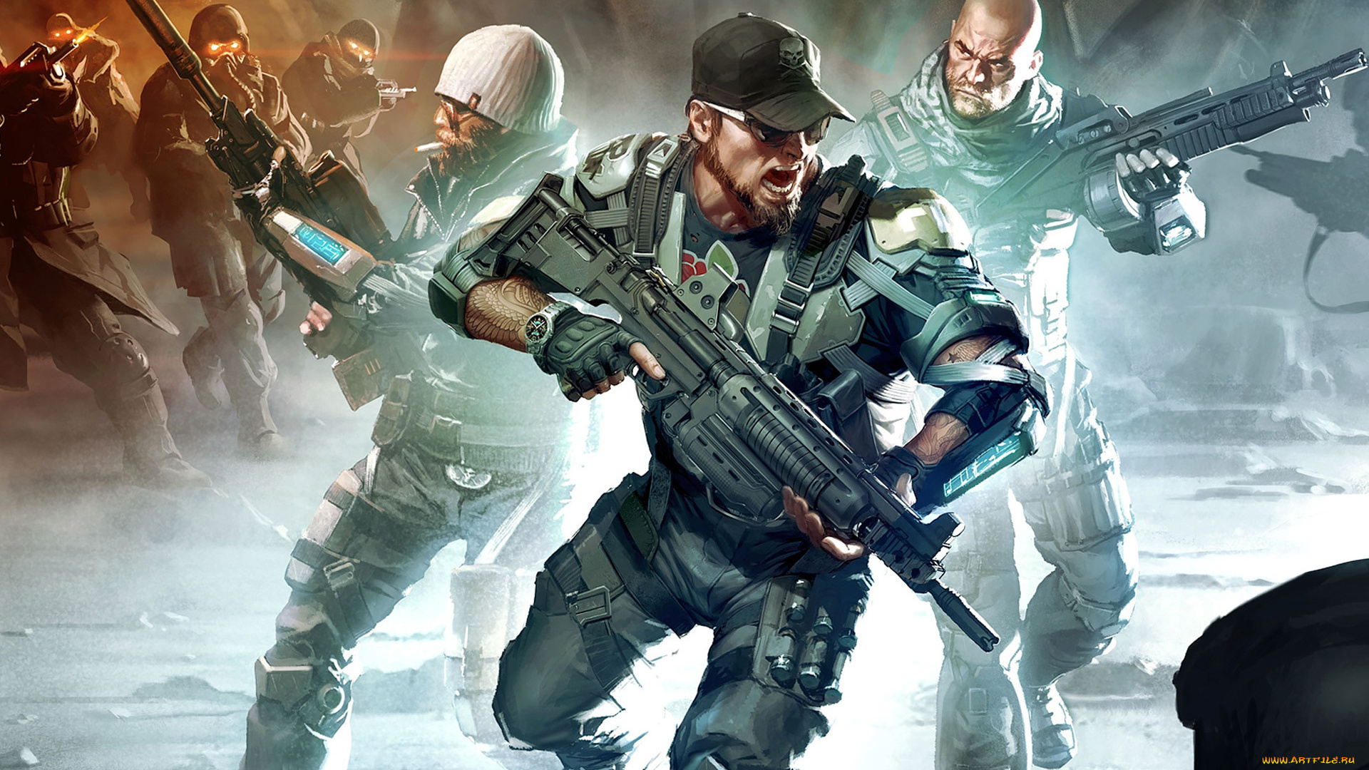 killzone, , mercenary, видео, игры, mercenary, оружие, люди