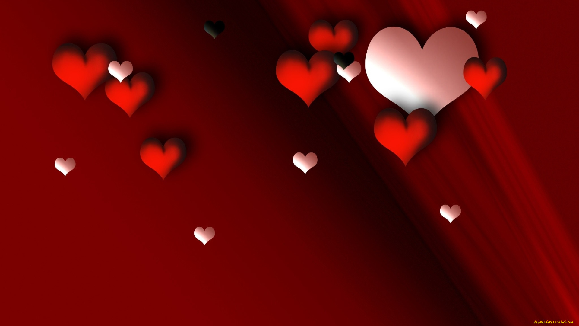 праздничные, день, святого, валентина, , сердечки, , любовь, сердечки