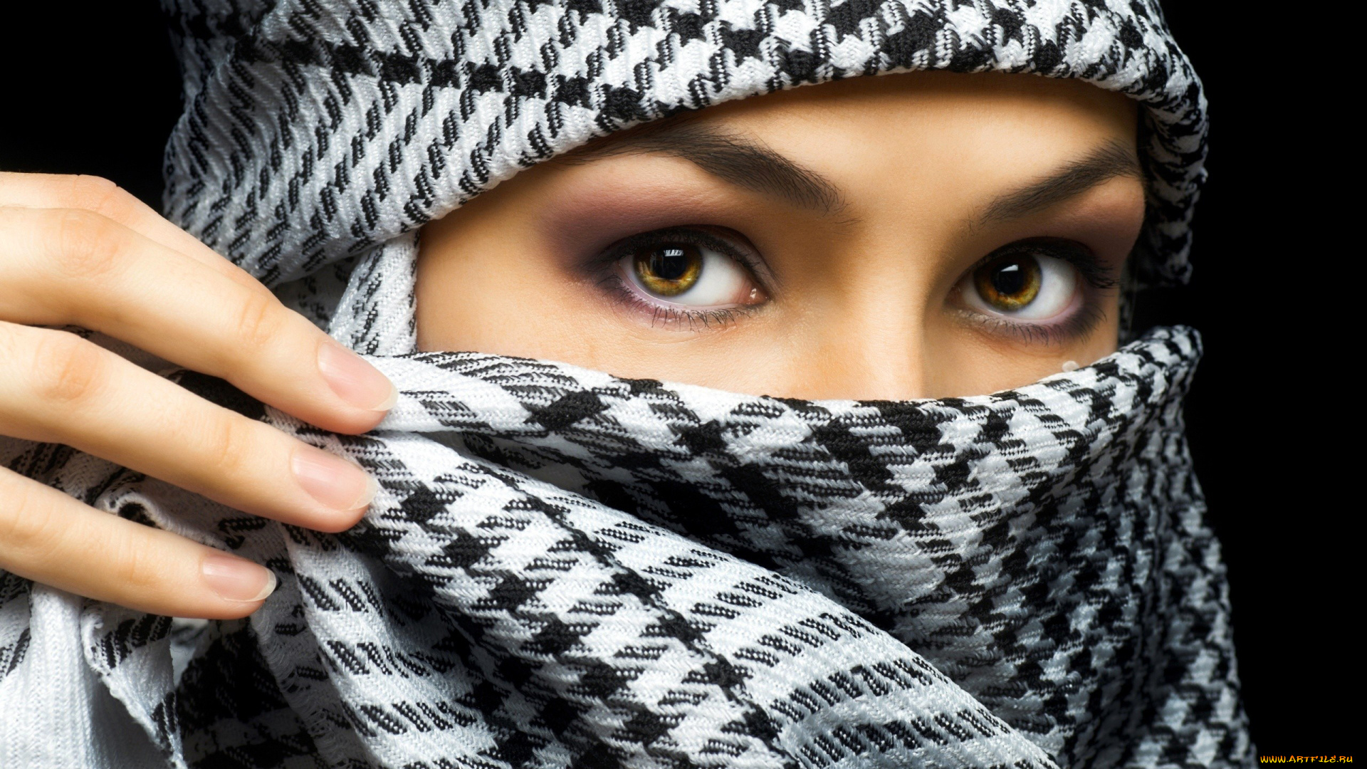 разное, глаза, взгляд, чадра