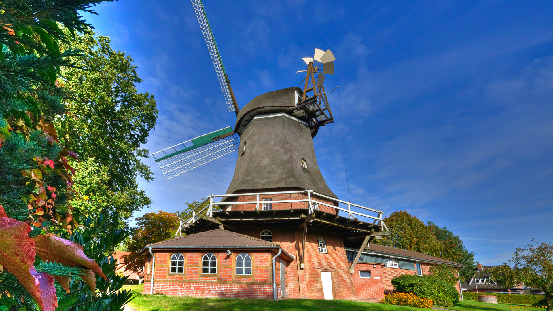 разное, мельницы, ветряк, мельница