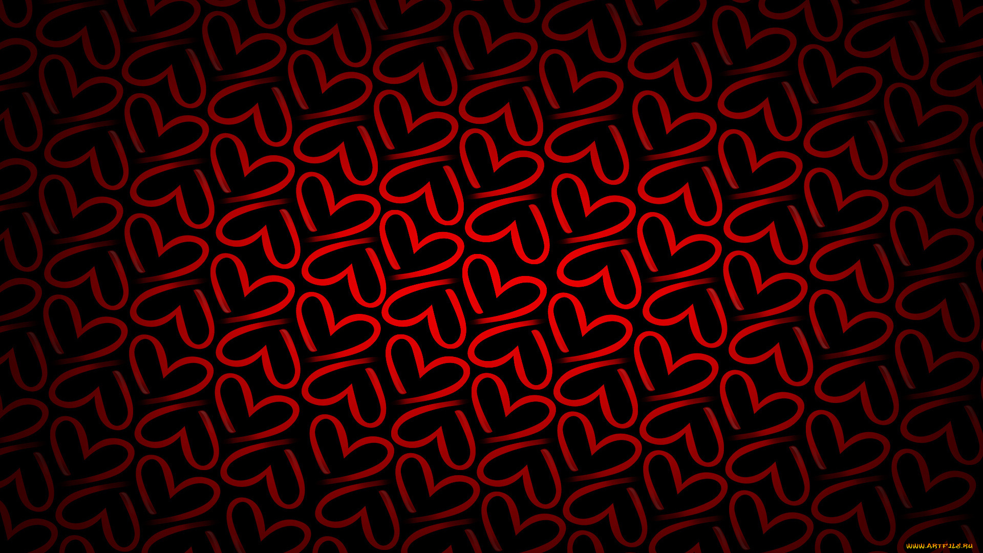 векторная, графика, текстура, сердце, красный, фон, сердечки