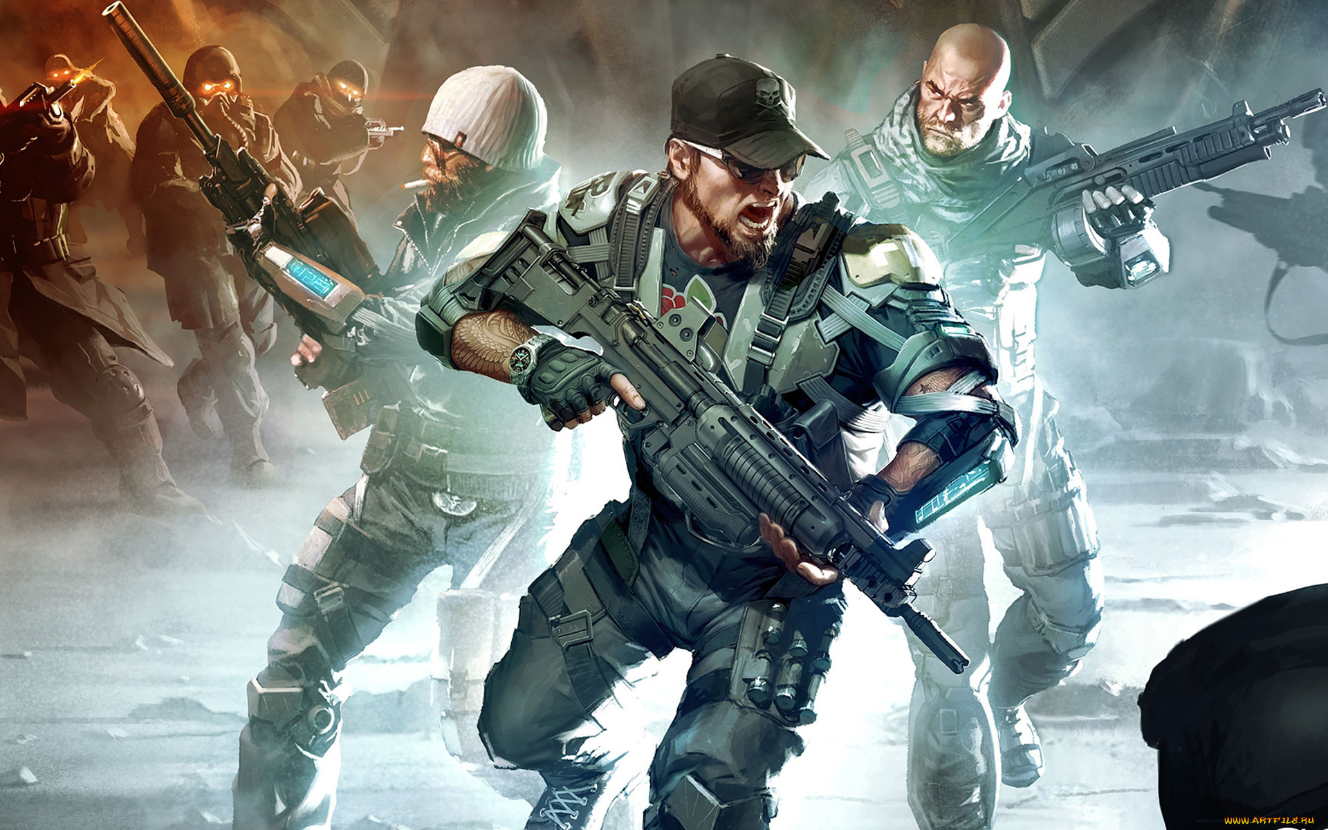 killzone, , mercenary, видео, игры, mercenary, оружие, люди