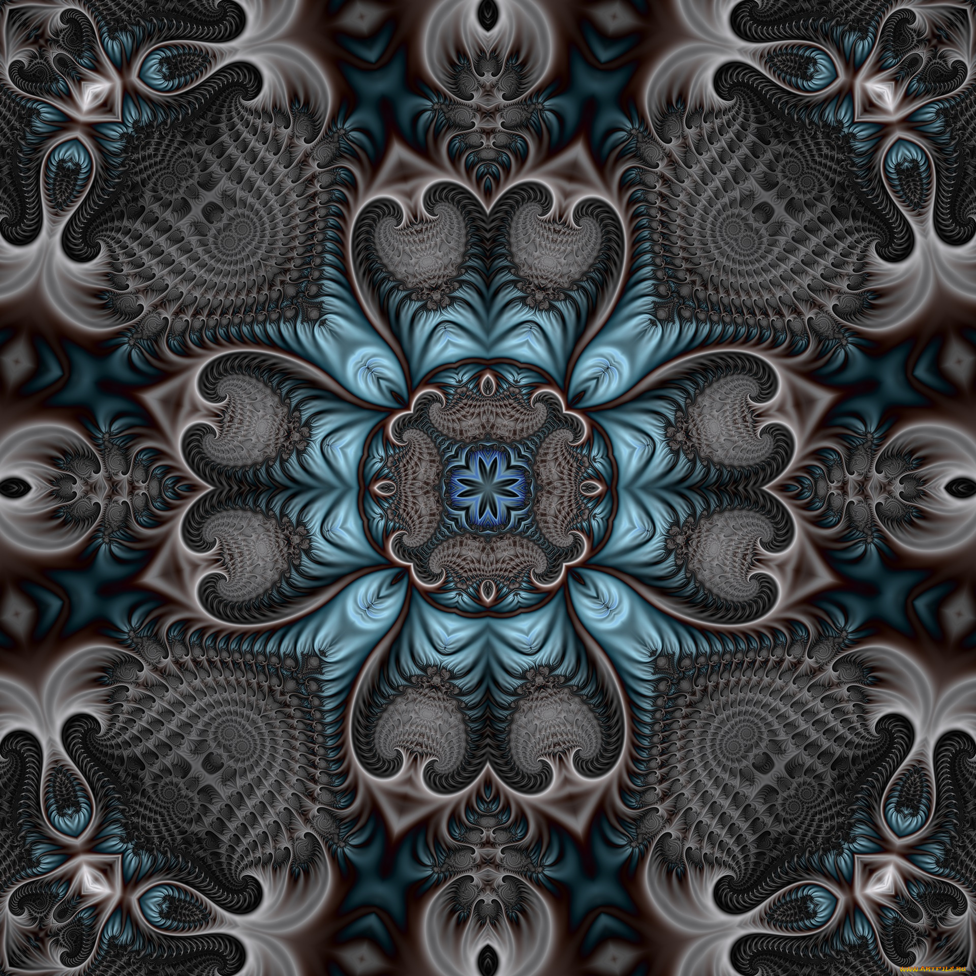 3д, графика, fractal, , фракталы, фон, цвета, узор