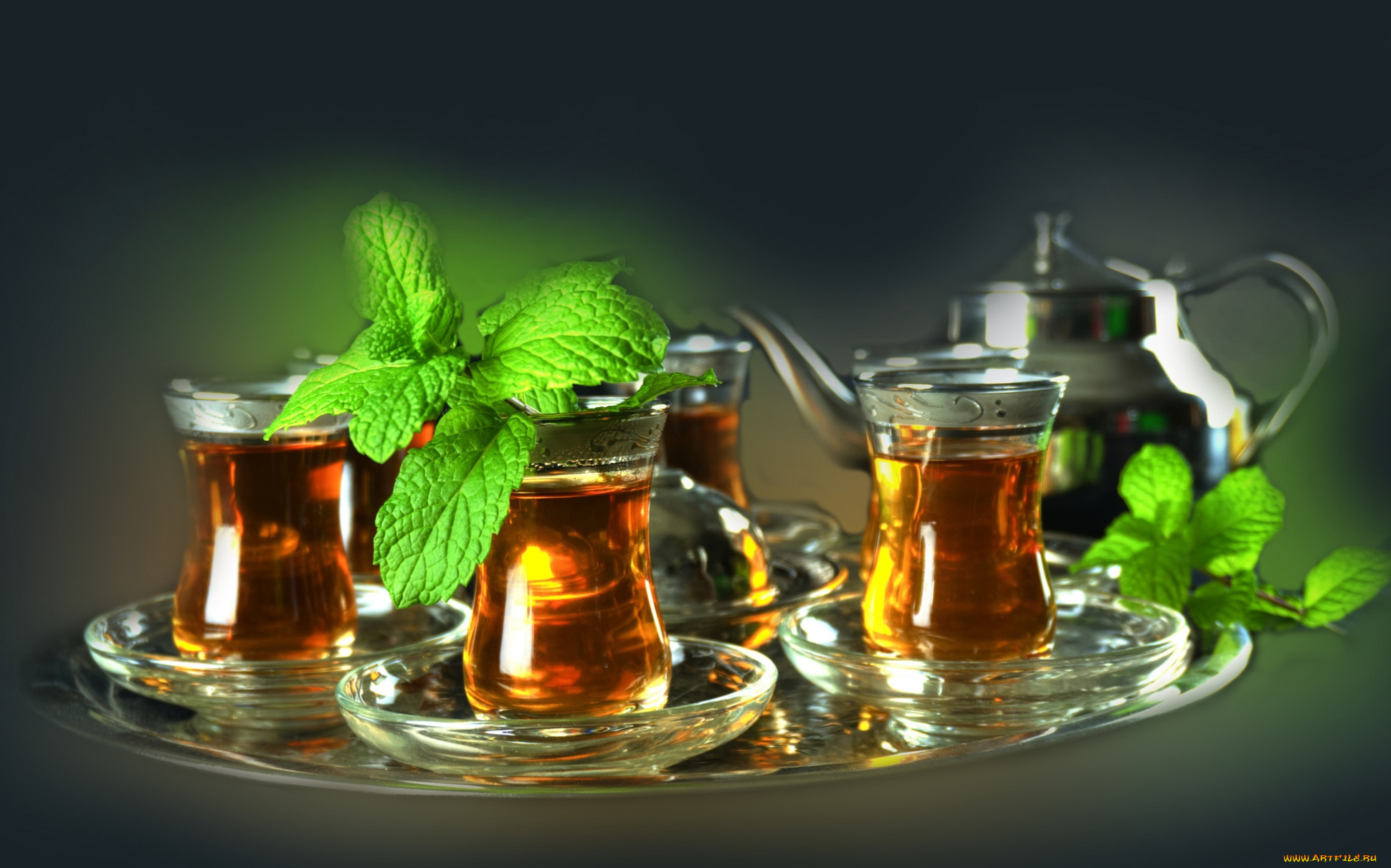 еда, напитки, , Чай, мята