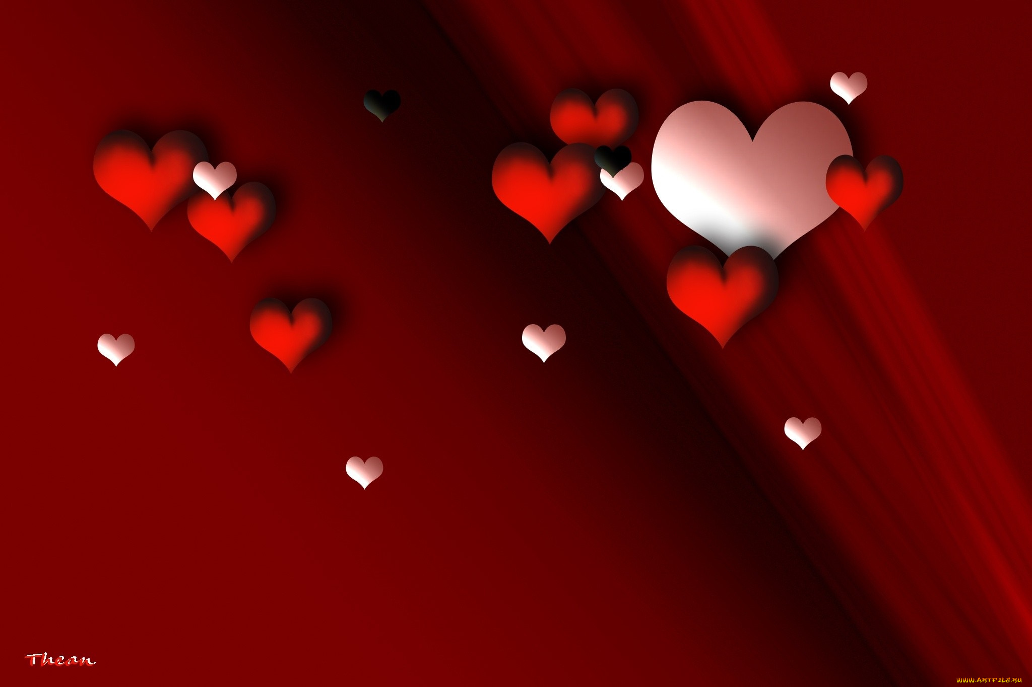 праздничные, день, святого, валентина, , сердечки, , любовь, сердечки