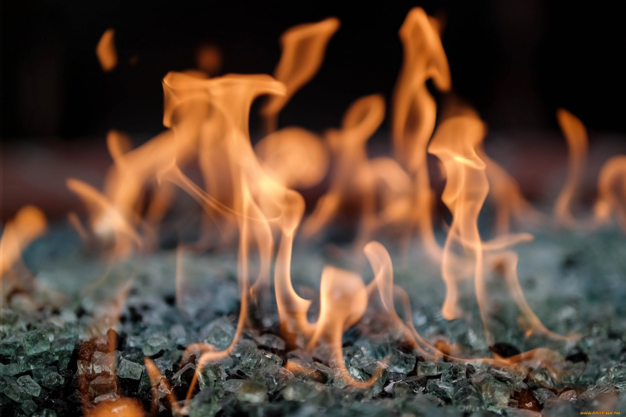 природа, огонь, пламя