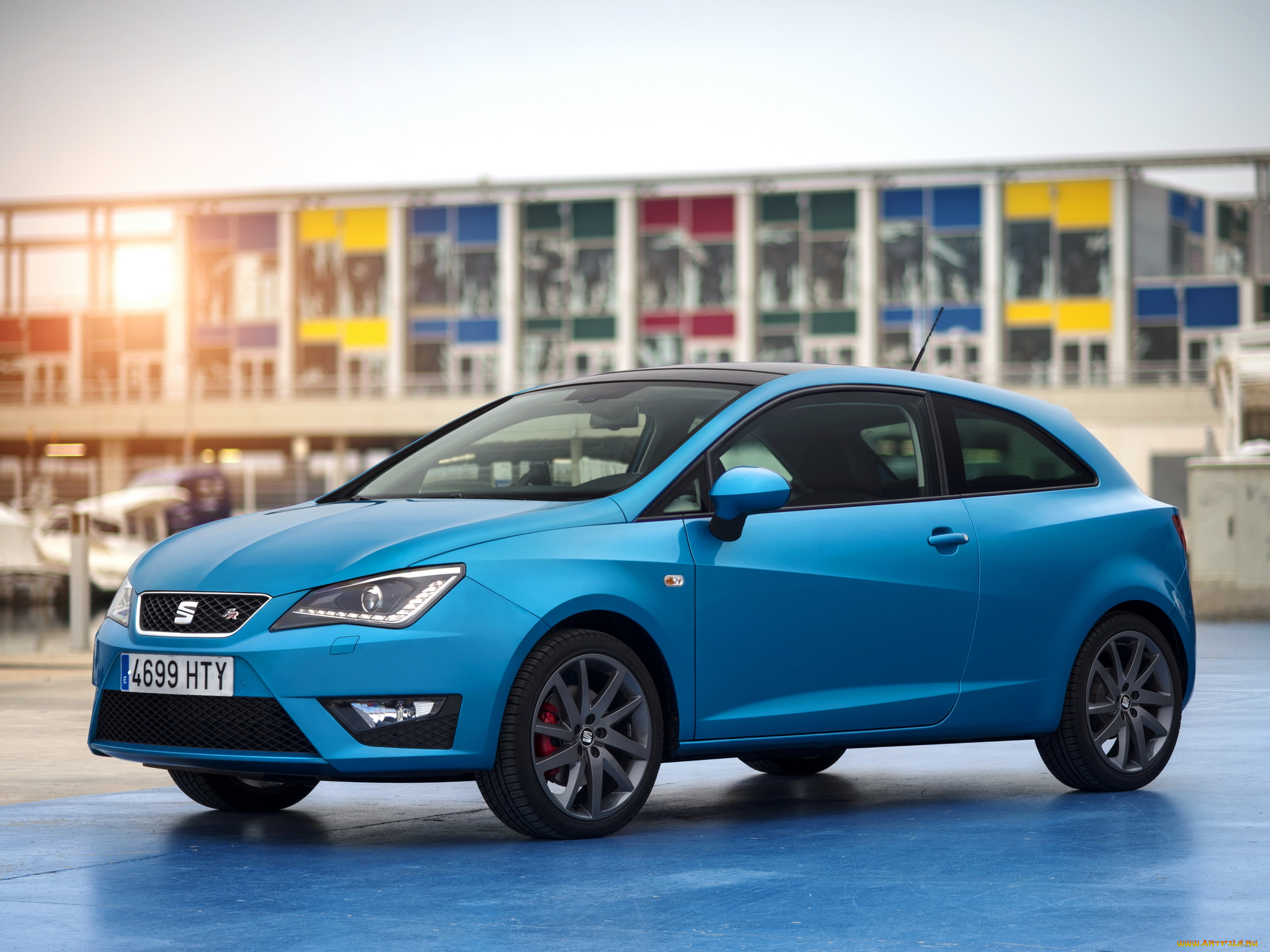 автомобили, seat, fr, sc, ibiza, синий