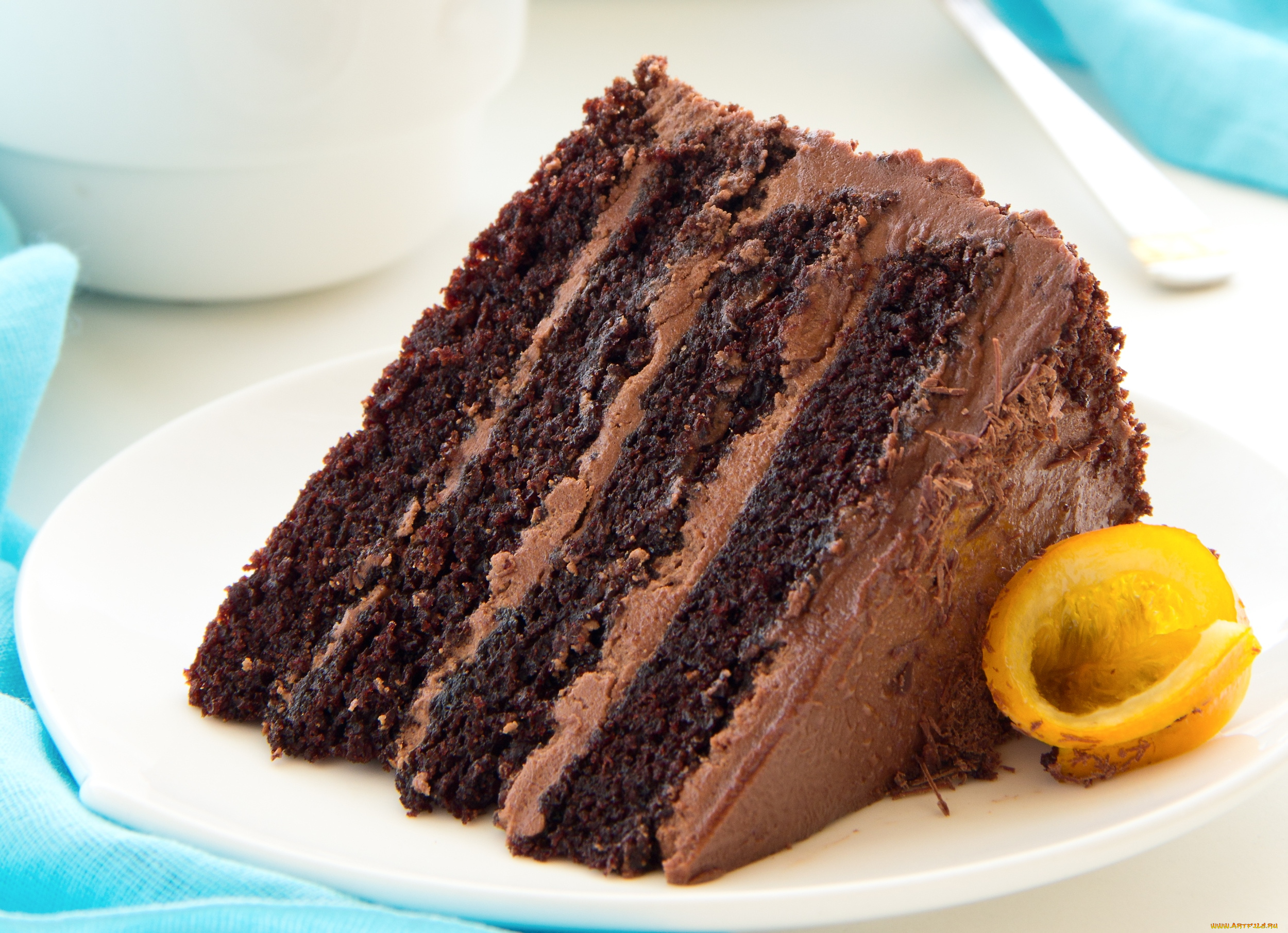 еда, торты, кусок, крем