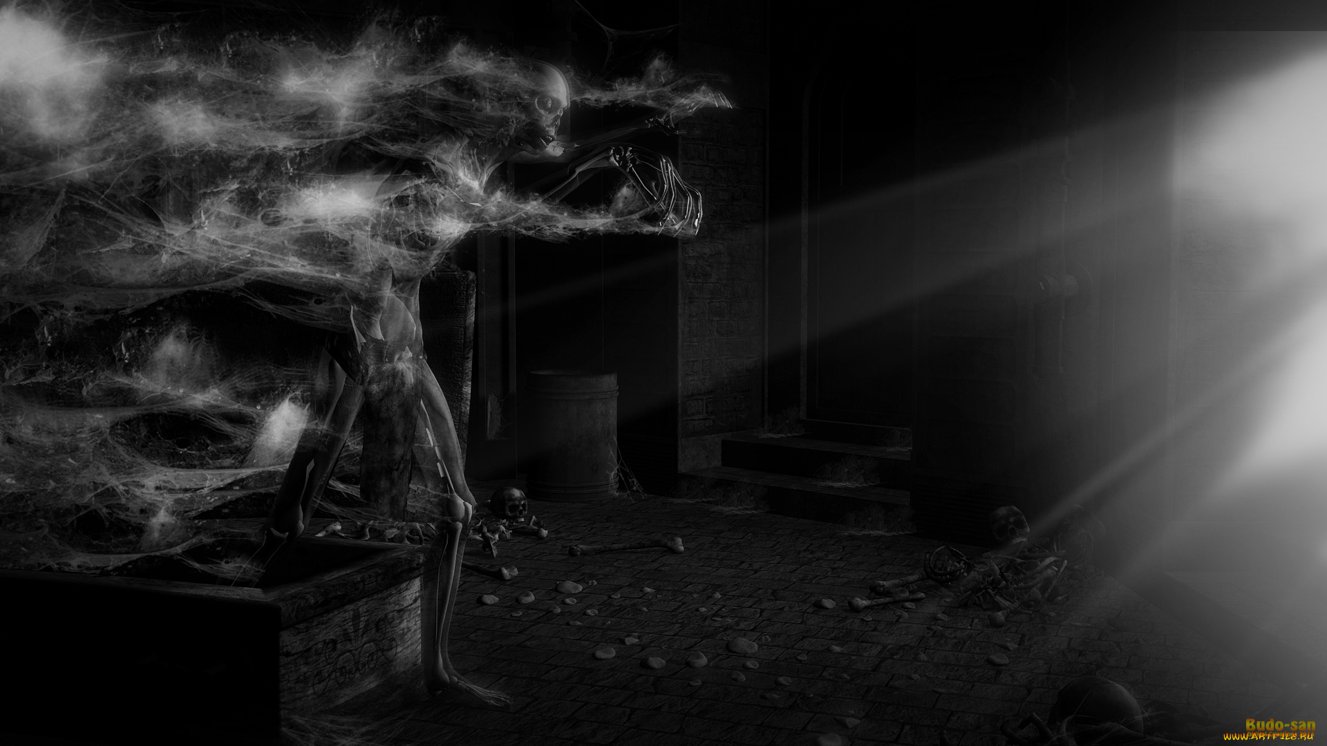 3д, графика, ужас, , horror, зомби