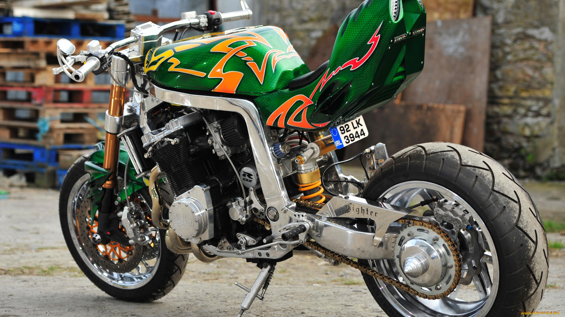 мотоциклы, customs, bike