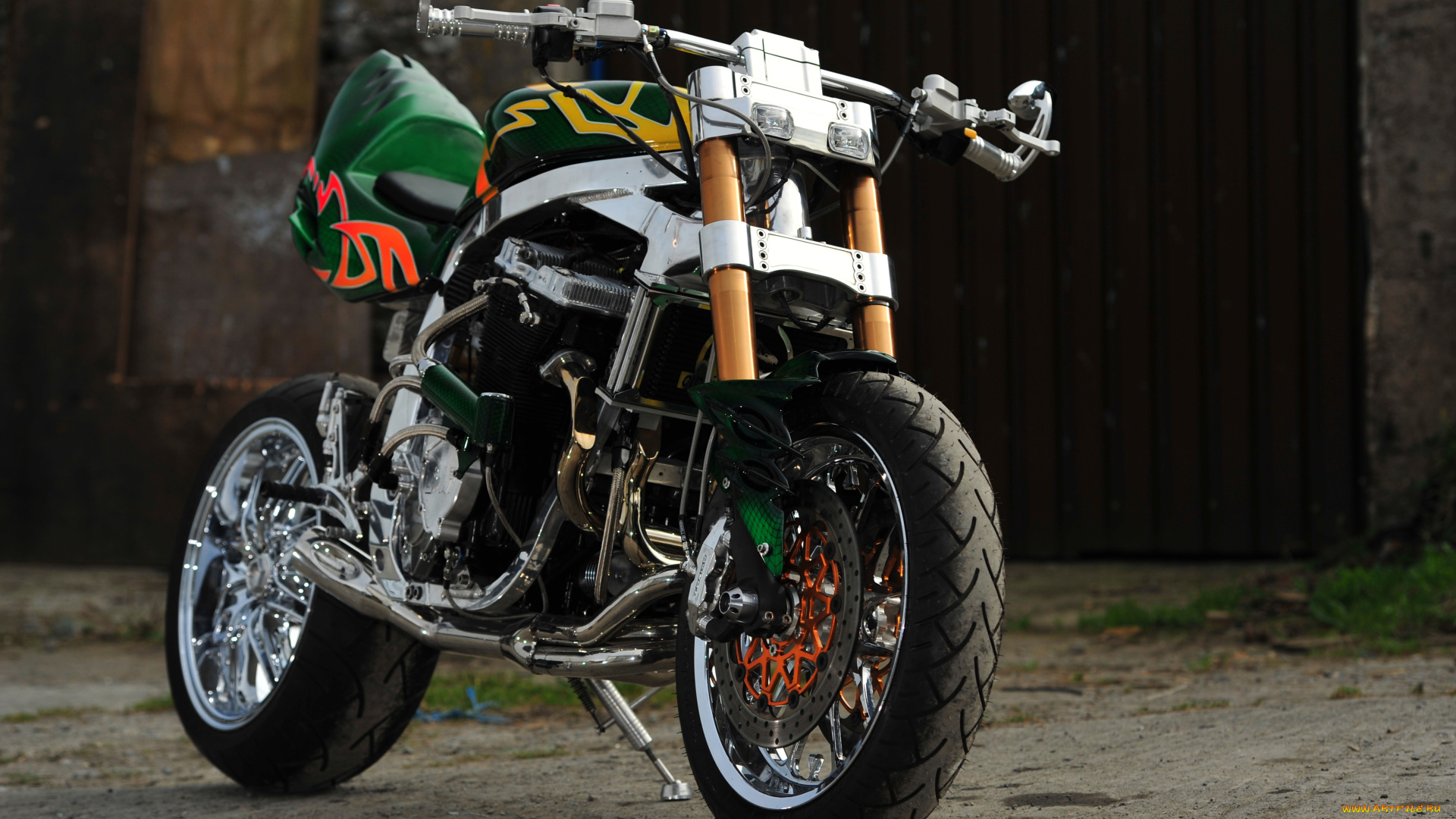 мотоциклы, customs, bike