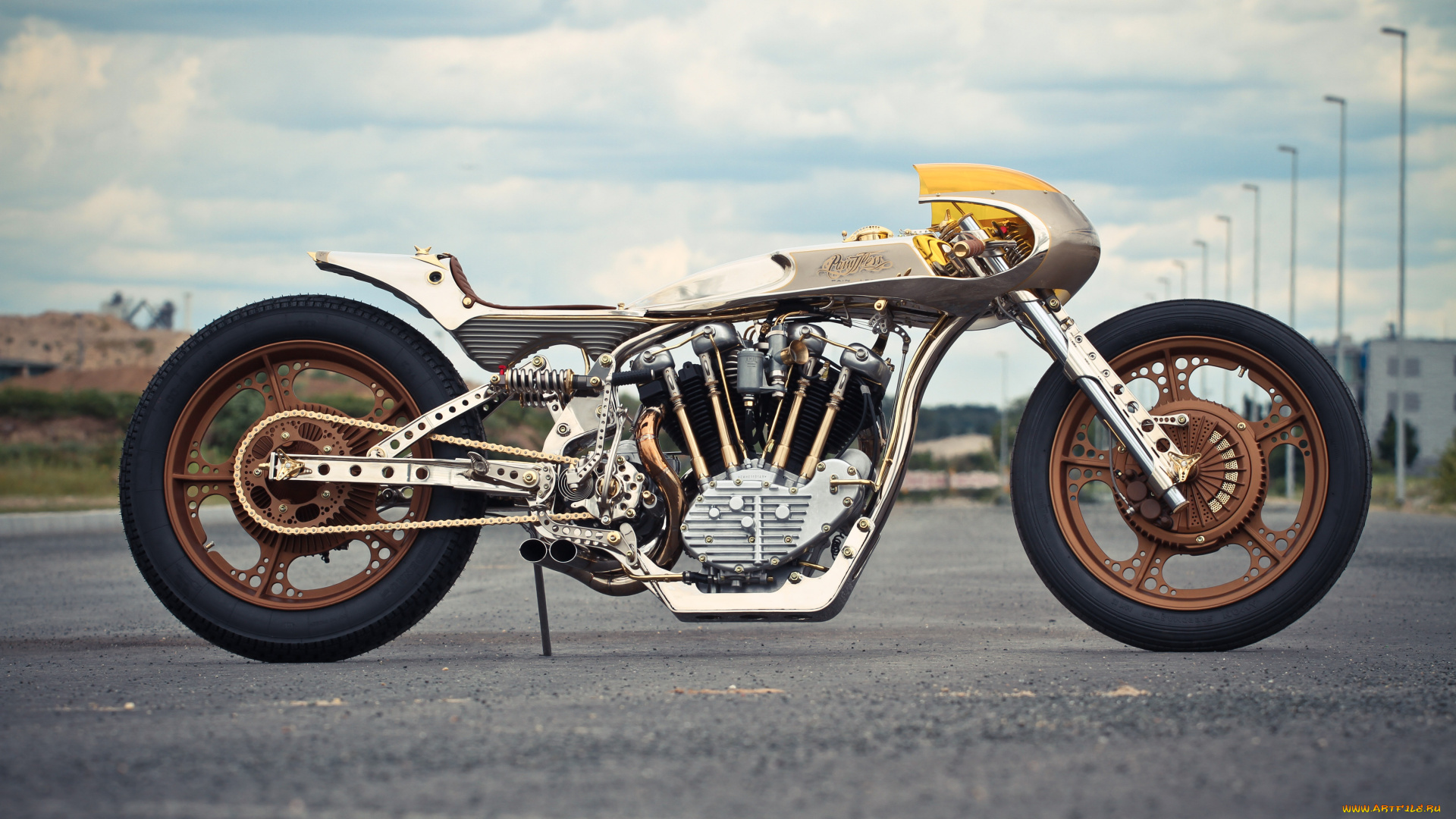 мотоциклы, customs, custom