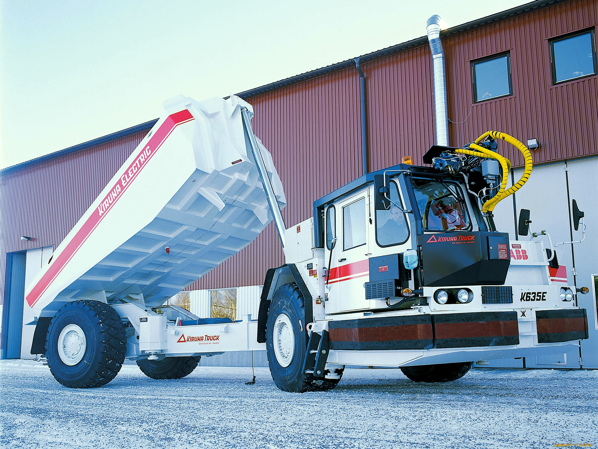 техника, строительная, техника, kiruna