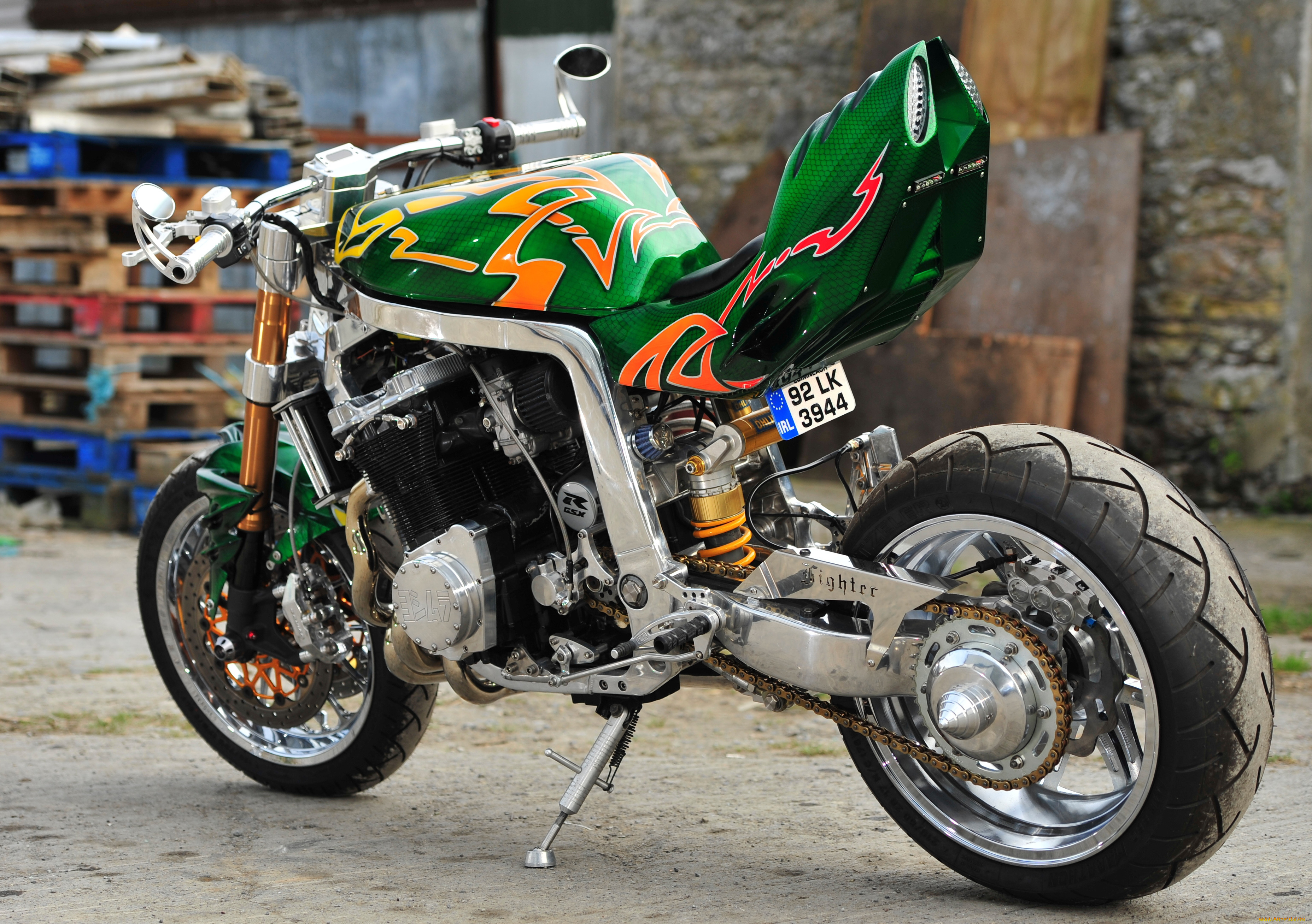 мотоциклы, customs, bike