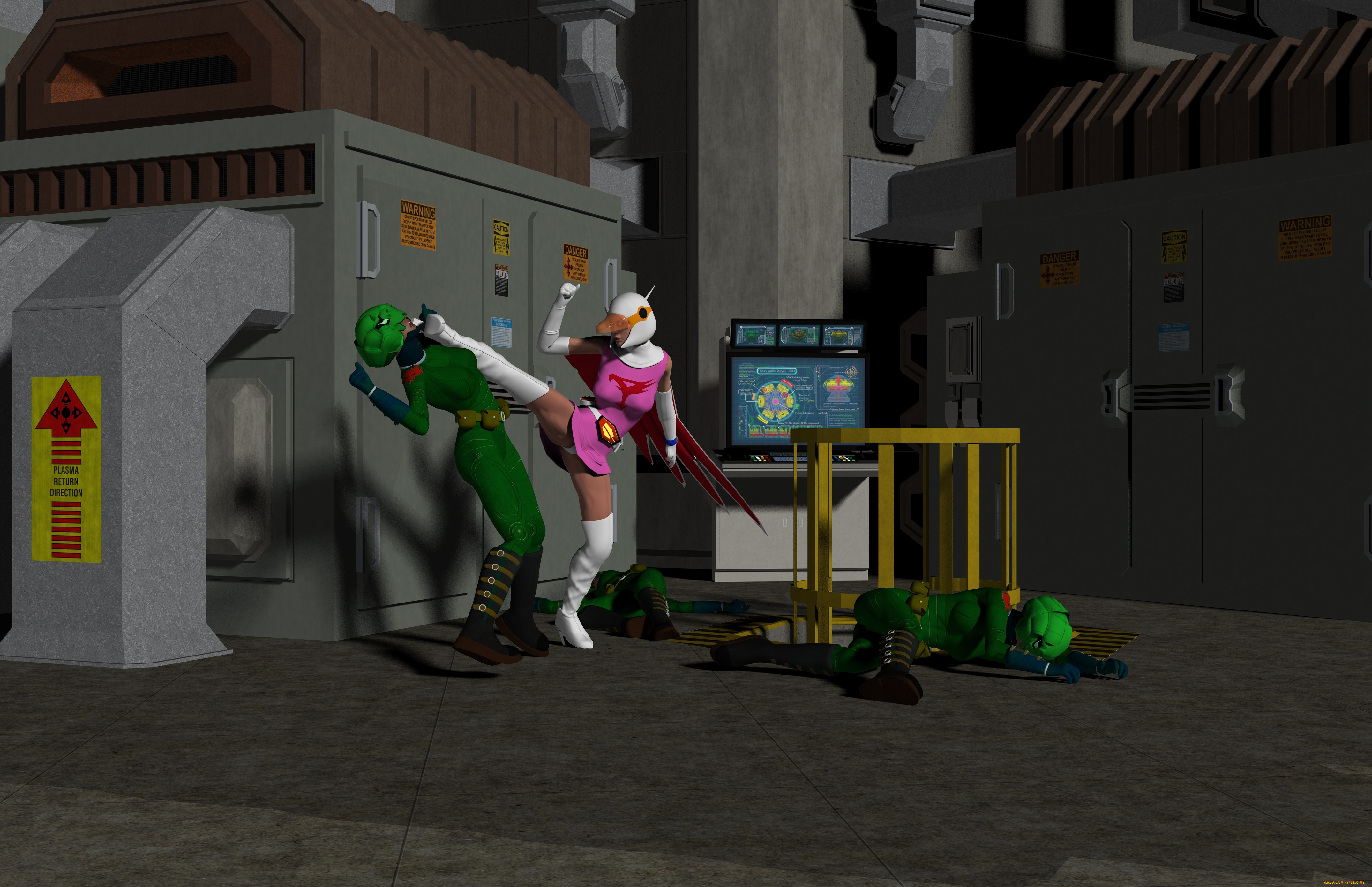 3д, графика, фантазия, , fantasy, фон, взгляд, девушка