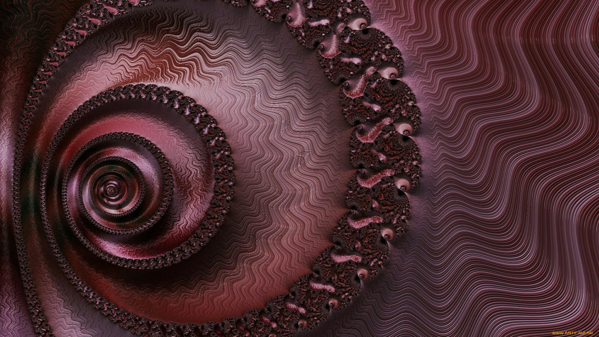 3д, графика, фракталы, , fractal, абстракция, фрактал, спираль