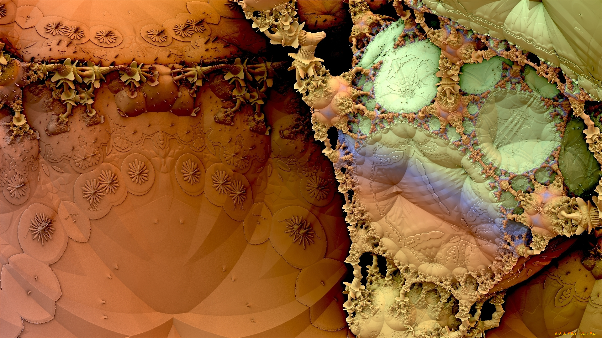 3д, графика, фракталы, , fractal, форма, фон, абстракция, текстура