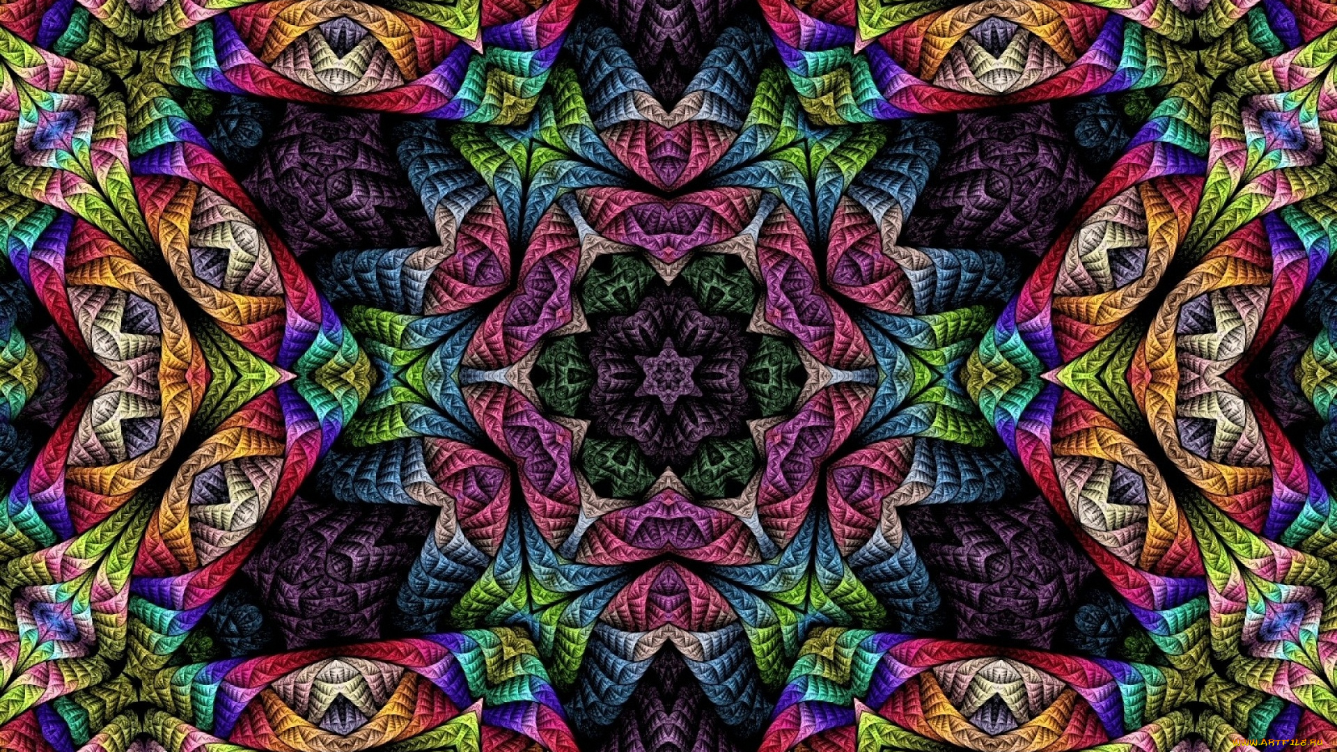 3д, графика, фракталы, , fractal, psychedelic, fractals, психоделика