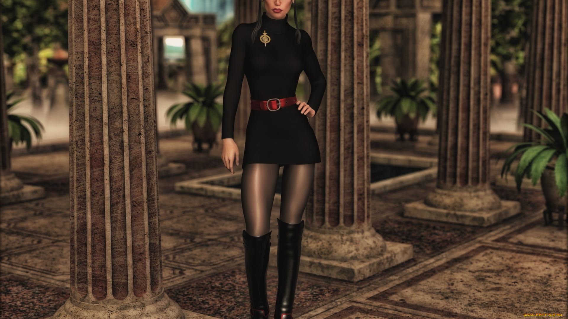 3д, графика, люди, , people, девушка, фон, взгляд