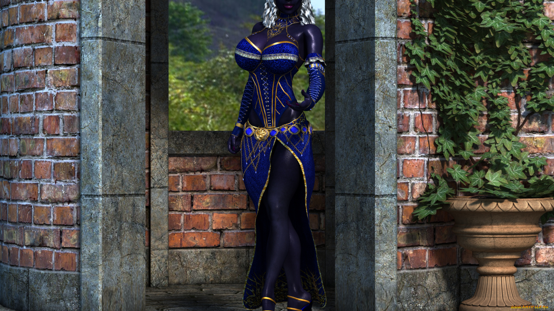 3д, графика, существа, , creatures, фон, взгляд, халк