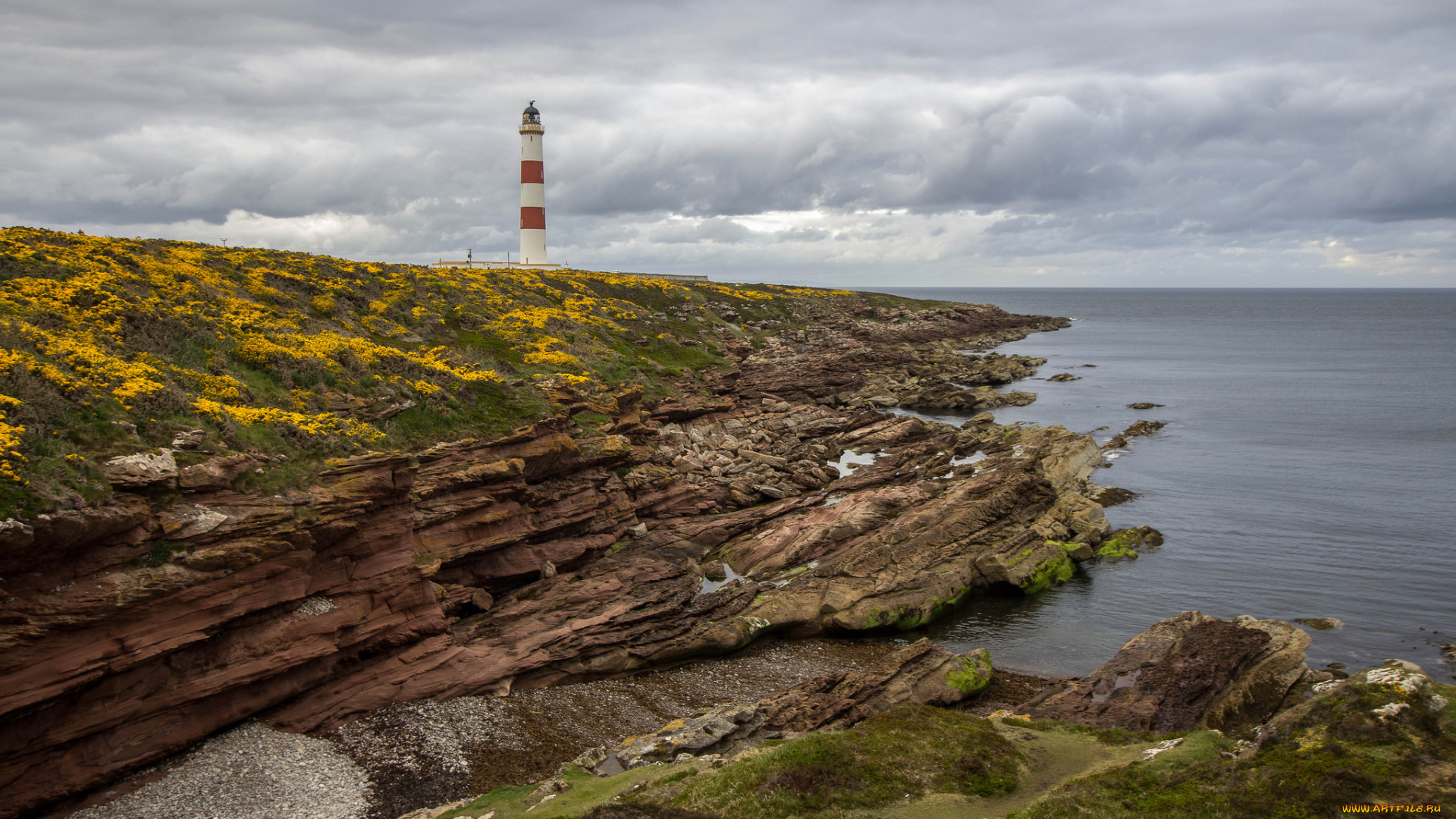 природа, маяки, маяк, побережье