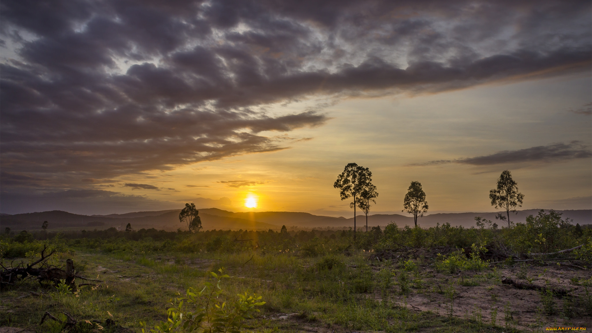 природа, восходы, закаты, рассвет
