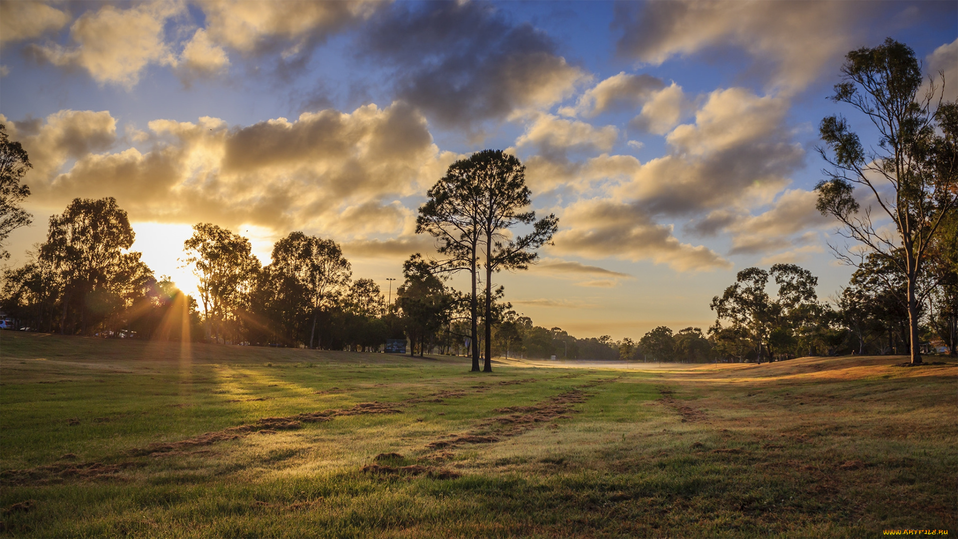 природа, восходы, закаты, рассвет