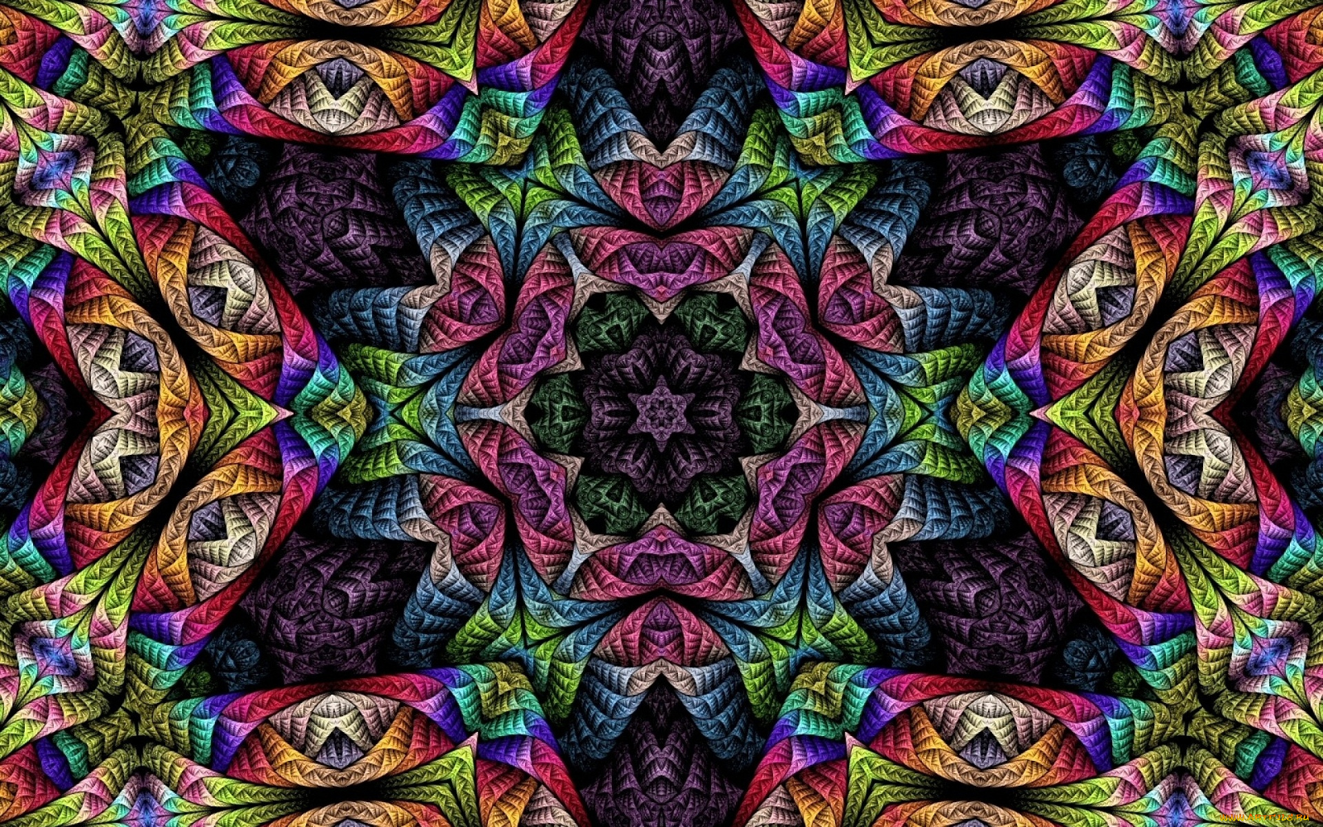 3д, графика, фракталы, , fractal, psychedelic, fractals, психоделика