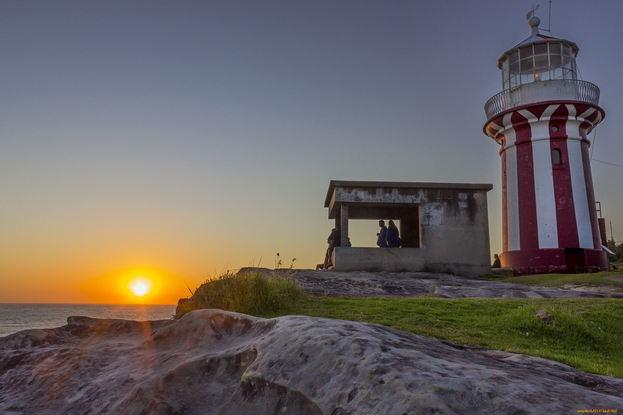 природа, маяки, побережье, маяк